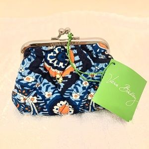 NWT Vera Bradley Kiss Kiss Coin Purse
